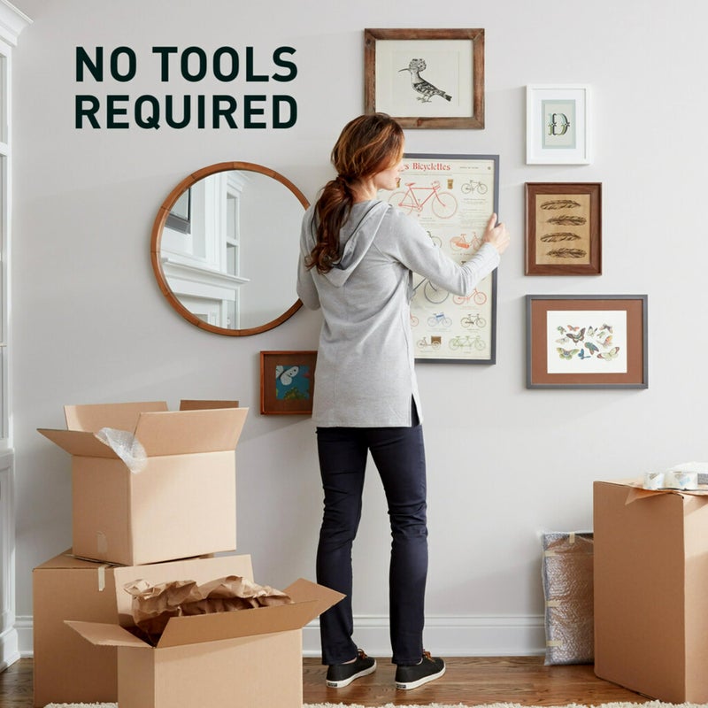 Command And 3M Claw Picture Hanging Kit  10 Lb Medium Picture Hanging Strips 8 Pairs (16 Strips) And 45  25  & 15 Lb 3M Claw Picture Hangers  Hanging Picture Frames For Home Decor And Room Decor - Image 4