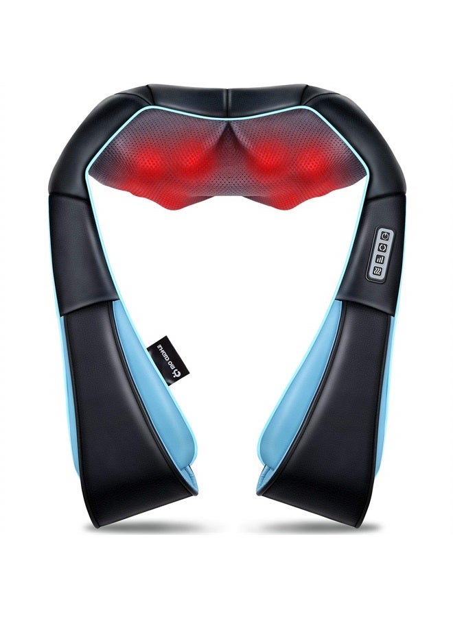 MoCuishle Shiatsu Back Shoulder and Neck Massager with Heat, Electric Deep Tissue 4D Kneading Massage, Best Gifts for Women Men Mom Dad - Image 1