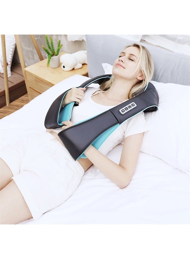 MoCuishle Shiatsu Back Shoulder and Neck Massager with Heat, Electric Deep Tissue 4D Kneading Massage, Best Gifts for Women Men Mom Dad - Image 4