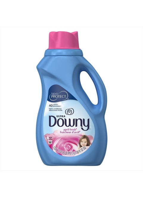 Ultra Liquid Fabric Conditioner, April Fresh Scent, 1.02 L