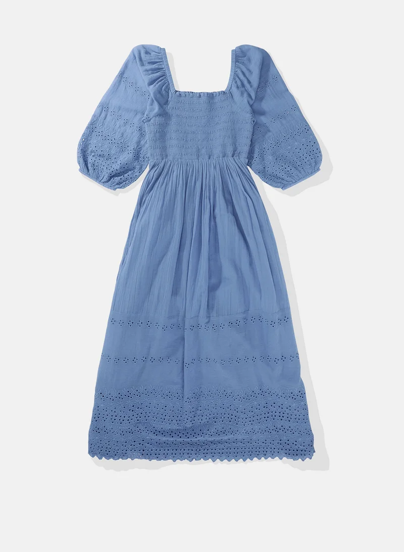 American Eagle Eyelet Cotton Dress