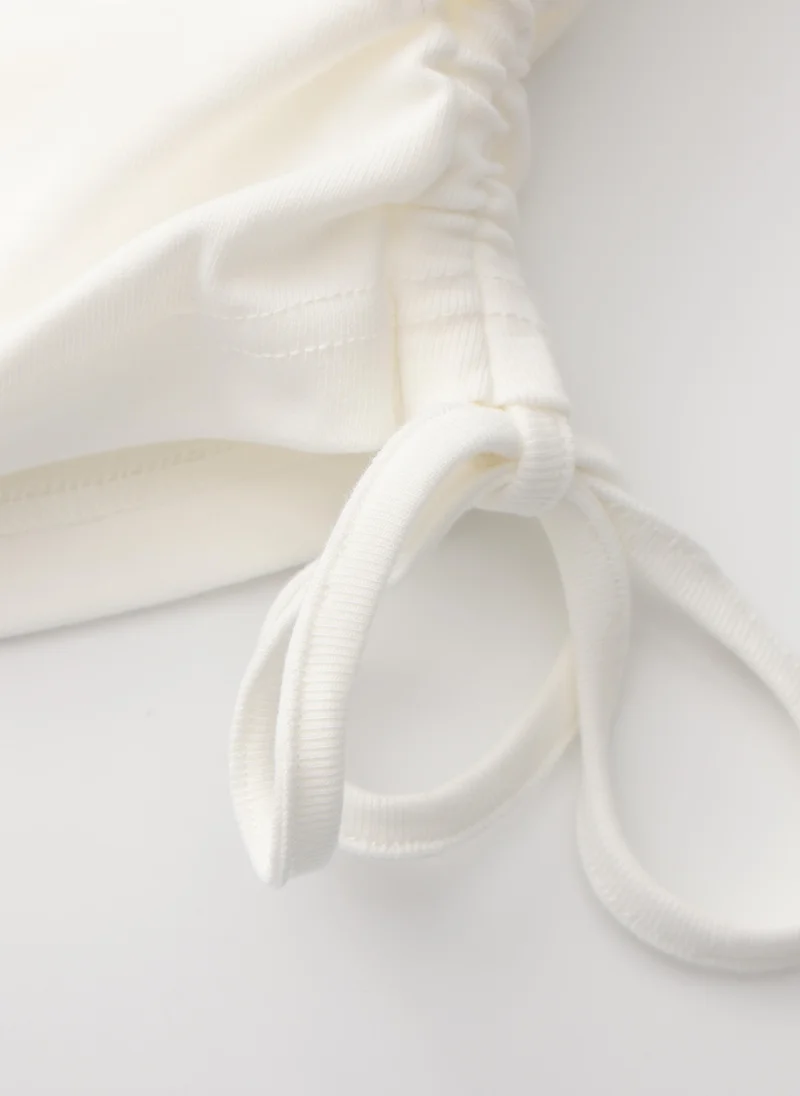 Balabala Blue/White Kids Girls Knit short sleeve suit for Women | Best Price UAE