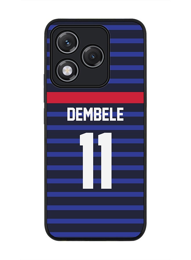 Stylizedd For Honor 400 Lite Case,Slim fit Camera Protection, Shockproof Thin Phone cover  - Football - France,  Dembele
