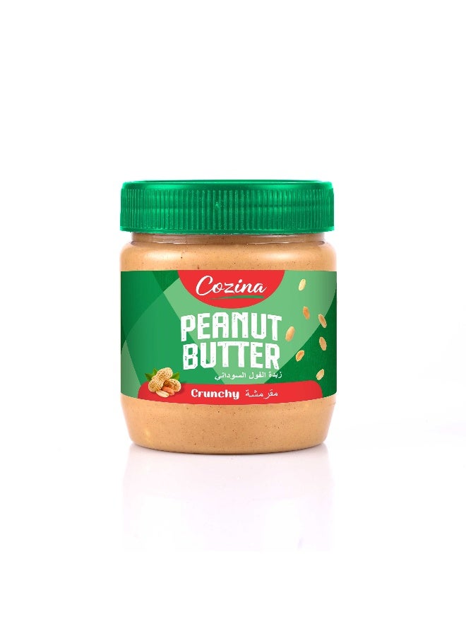 Cozina Crunchy Peanut Butter 340G, Nut Spread For Toast Sandwiches And Smoothies - Image 1