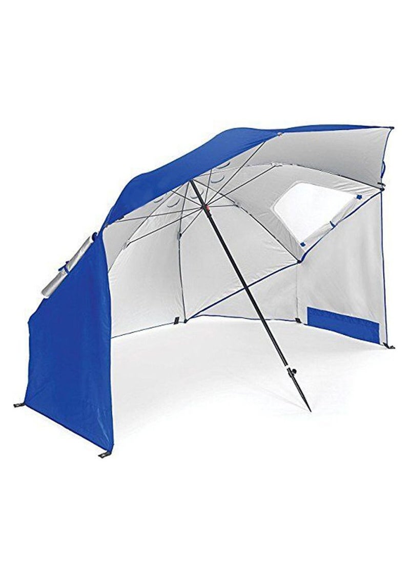 Cool Baby COOLBABY Portable Sunshade Beach Tent Umbrella Rain Canopy Umbrella for Beach and Sports Events With Window Beach Umbrella Blue  - Image 1
