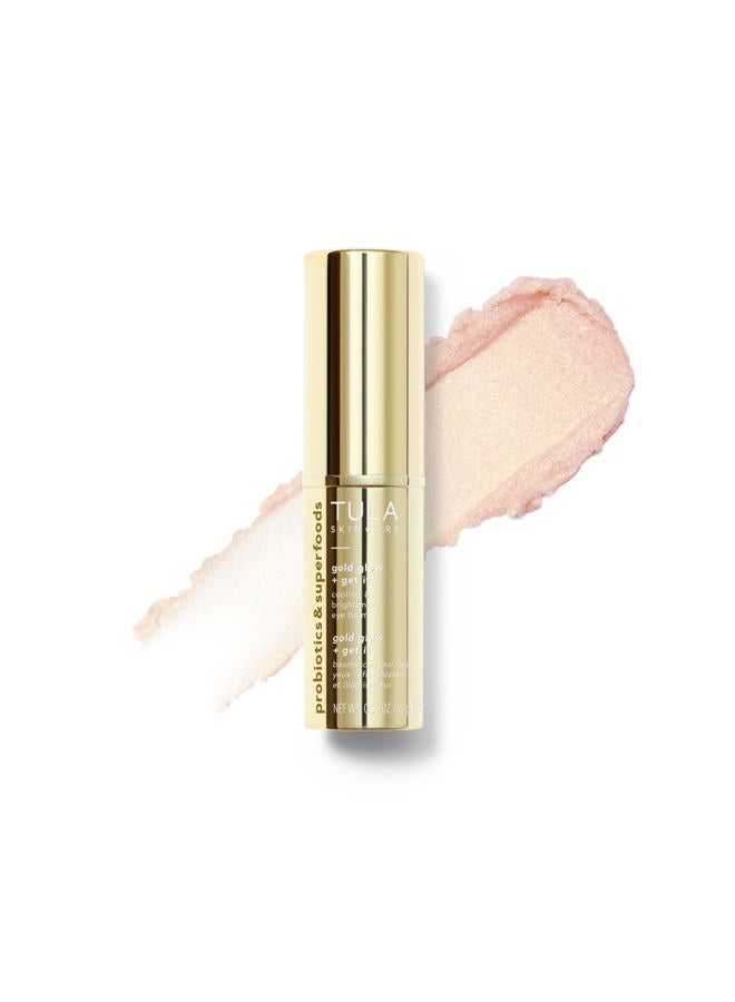 TULA Skin Care Greatest Hits Skincare Discovery Kit, Includes Gold Glow & Get It Eye Balm 0.35 oz., The Cult Classic Cleanser 50ml, 24-7 Moisture Hydrating Day & Night Cream 15ml, 3-Piece Kit - Image 3