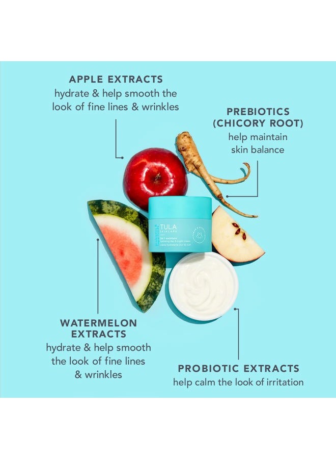 TULA Skin Care Greatest Hits Skincare Discovery Kit, Includes Gold Glow & Get It Eye Balm 0.35 oz., The Cult Classic Cleanser 50ml, 24-7 Moisture Hydrating Day & Night Cream 15ml, 3-Piece Kit - Image 5