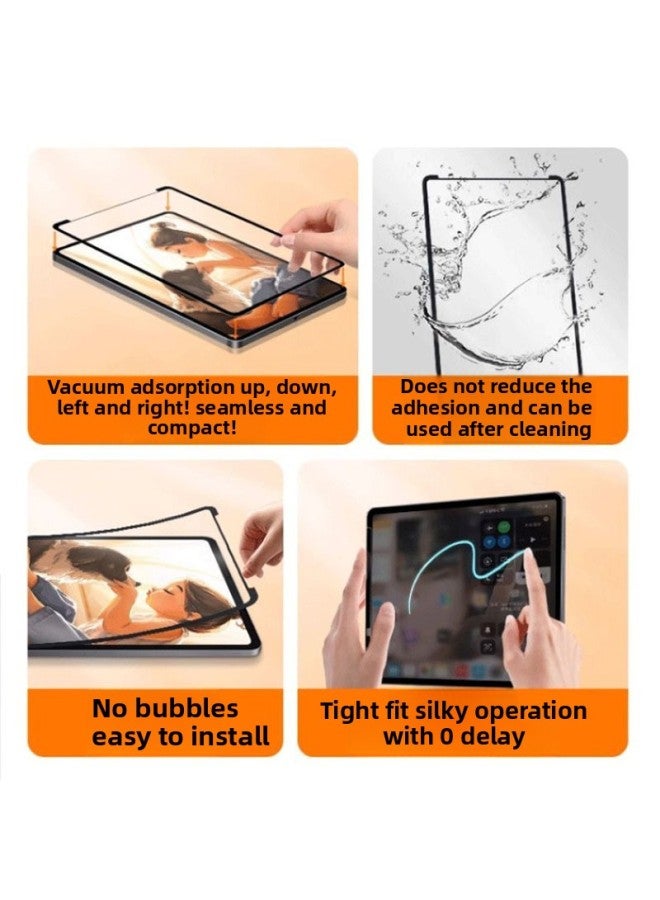 Paper-like Film Frame Detachable IPad3a Paper-like Film 10 Generation Tablet Computer Writing And Drawing Anti-reflective Film Applicable-color:4th Generation Nano Suction Cup 【3a Paper Film】 Remova - Image 4