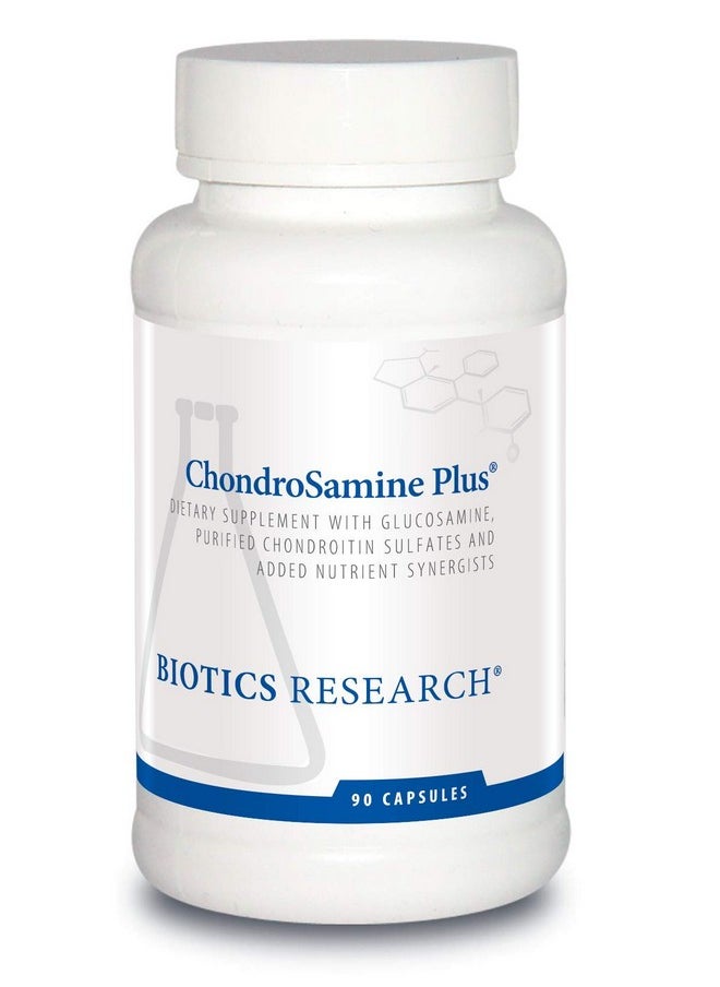 BIOTICS Research Chondrosamine Plus Chondrosamine Plus With Glucosamine Joint Support 90 Capsules  - Image 1
