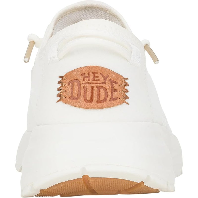 هيدود HEYDUDE Sirocco W Neutrals White womens Loafer Flat - Image 5