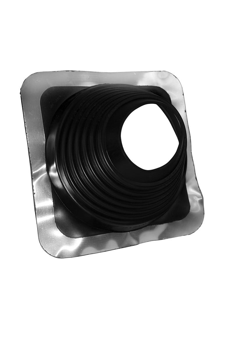 Oatey Closed to 512 in to 1112 in Master Flash 14 in x 14 in Base Roof Flashing Black