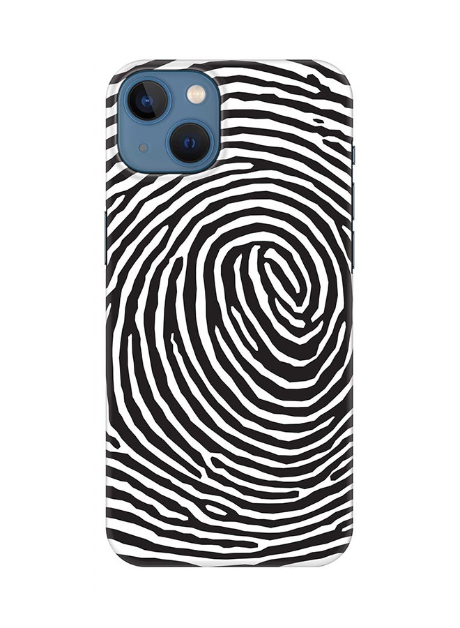 Case for Apple iPhone 14 Plus Case Slim Snap Classic Series Mobile Cover Hard PC Shield Matte Finish Print - Finger Prints