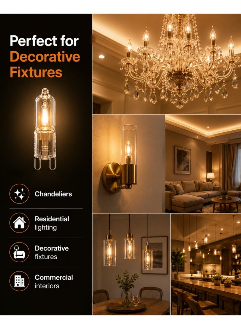 OSRAM مصباح هالوجين OSRAM HALOPIN ECO G9 60W 230V 235lm - Image 5