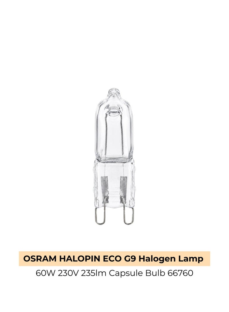 OSRAM مصباح هالوجين OSRAM HALOPIN ECO G9 60W 230V 235lm - Image 1