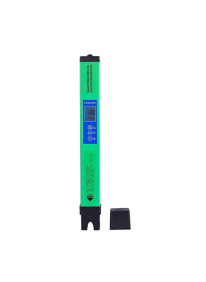 Generic Digital Water Tester 5 in 1 EC/TDS/SALT/S.G/TEMP Meter Backlight for Nutrients Growing Indoor Garden Home Brewing Pool Aquarium  - Image 1