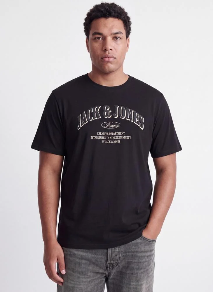 Logo Crew Neck Plus size T-Shirt