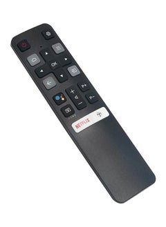 Generic Voice Remote For Tcl Led Tv Black 