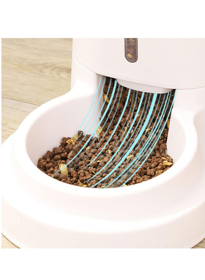 Automatic Pet Food Dispenser – Large Capacity, Anti-Tip, Self-Renewing Water & Food for Cats & Small Dogs - Image 3