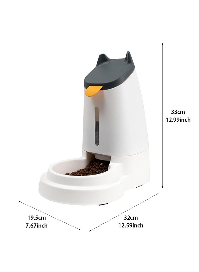 Automatic Pet Food Dispenser – Large Capacity, Anti-Tip, Self-Renewing Water & Food for Cats & Small Dogs - Image 2