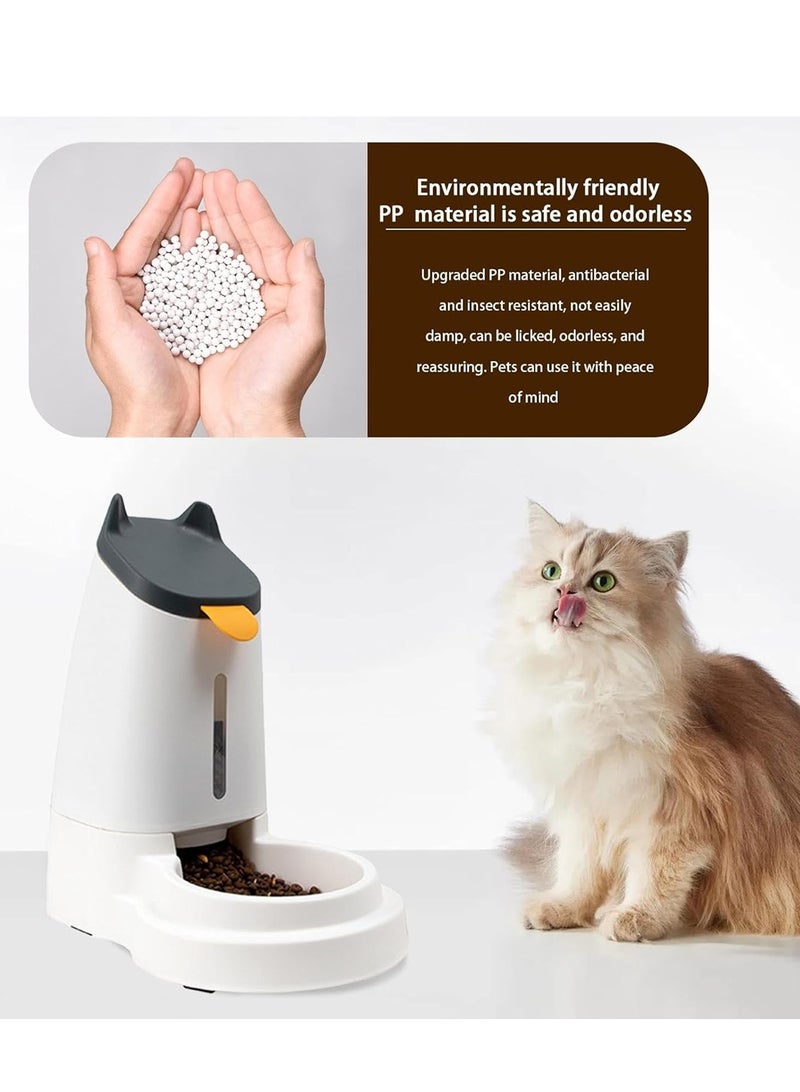 Automatic Pet Food Dispenser – Large Capacity, Anti-Tip, Self-Renewing Water & Food for Cats & Small Dogs - Image 4