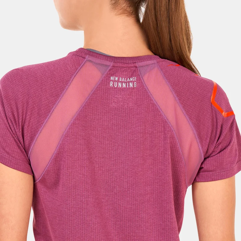 New Balance Women's Printed Impact Run T-Shirt