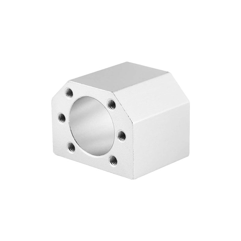 CHUANGNENG Ball Screw CNC Parts SFU1605 RM1605 16mm 1050mm with Metal Deflector Ball Screw nut BK/BF12 End Supports Ball NUT HOUSINGS 1pcs Coupler with end Machining,Length Approx 41.3inch/1050mm - Image 4