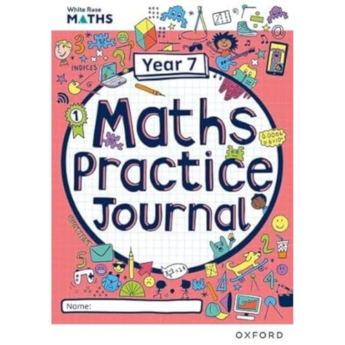 White Rose Maths Practice Journals Year 7 Workbook Single Copy 