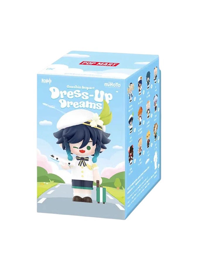 POP MART POPMART Genshin Impact Drag Fantasy Theme Single Blind Box Trendy Play Gift for Friends and Family  - Image 1