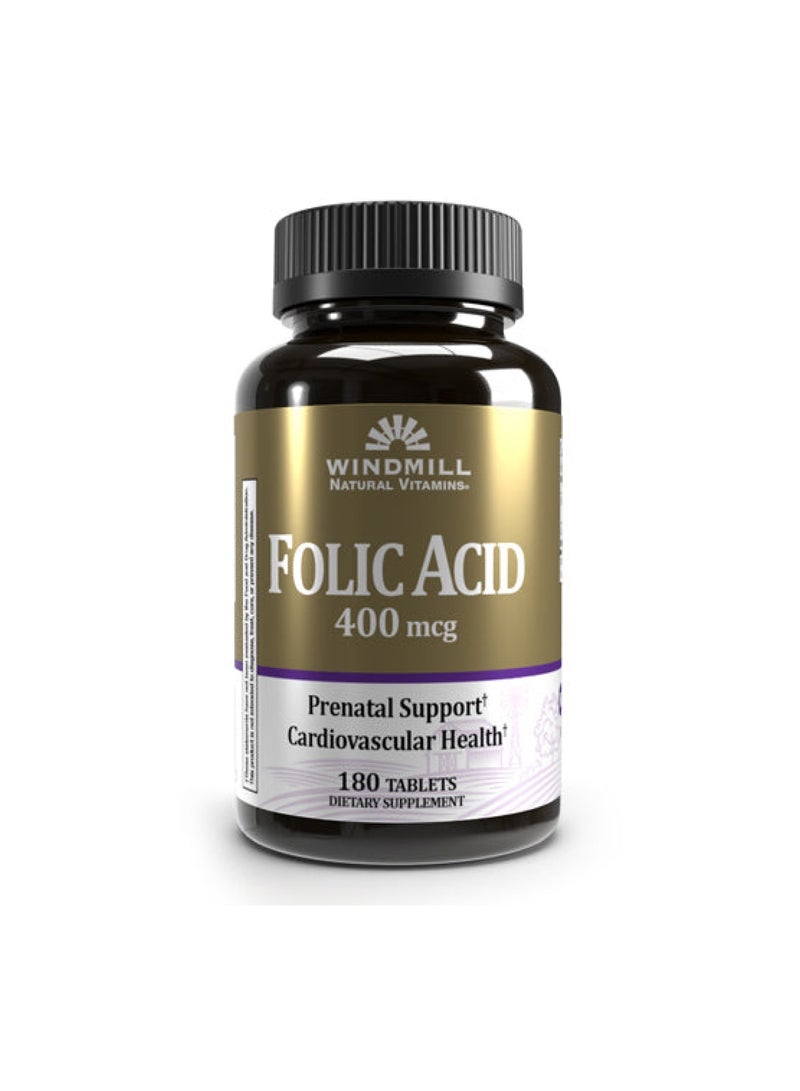 WINDMILL Folic Acid 400Mcg 100 Tablets