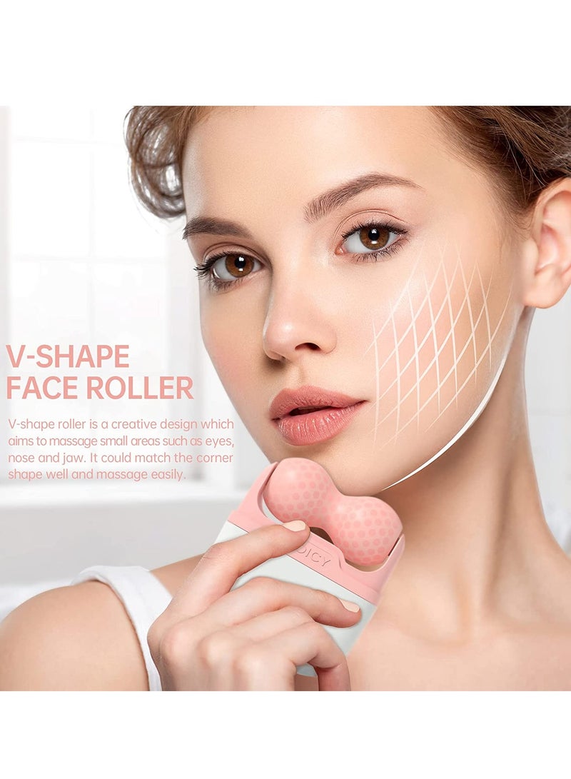 Prime Ice Mold Ice Roller Ice Maker For Face And Eyes Puffiness Relief Shrink Pores & Tighten Skin Reusable Face Ice Face Roller Skin Care Tools  Plastic Cover-Blue - Image 2