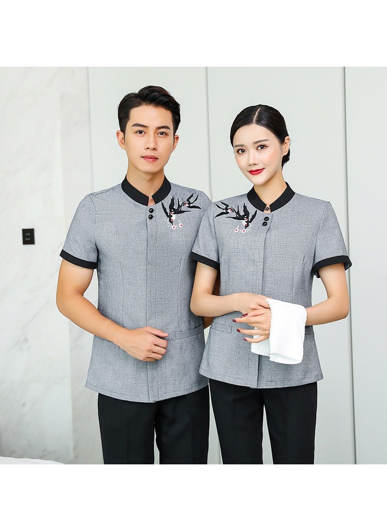 KUYING New Summer Cleaner Work Clothes  - Image 3