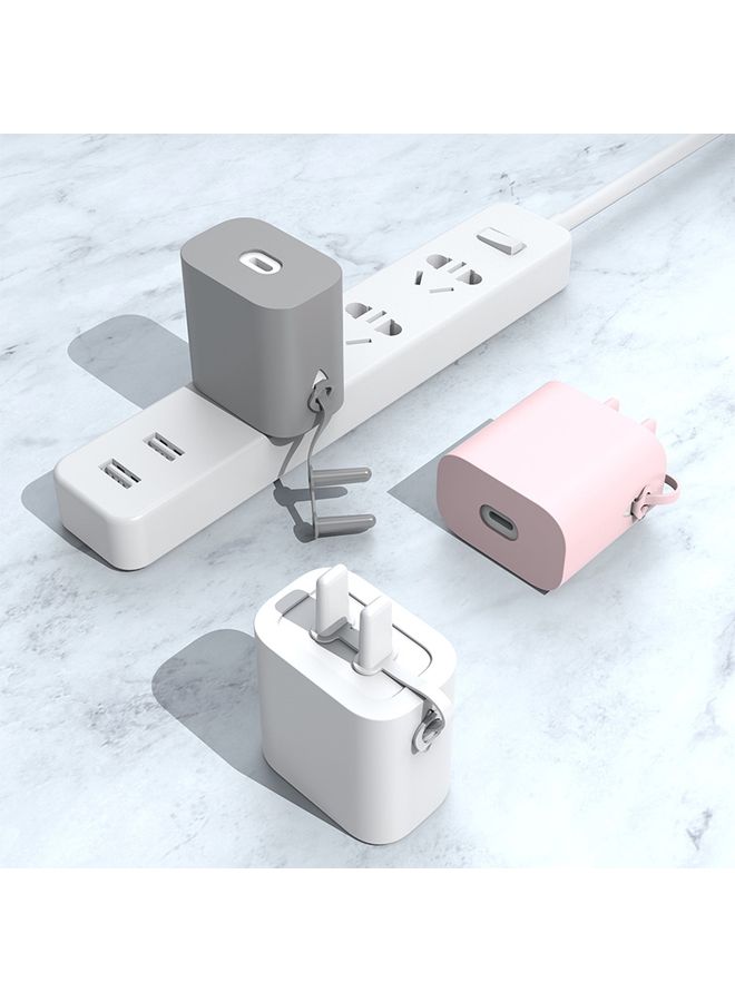 HuHa For Huawei Honor 40W AC01 Charger Silicone Protective Cover(Matcha Green) - Image 2