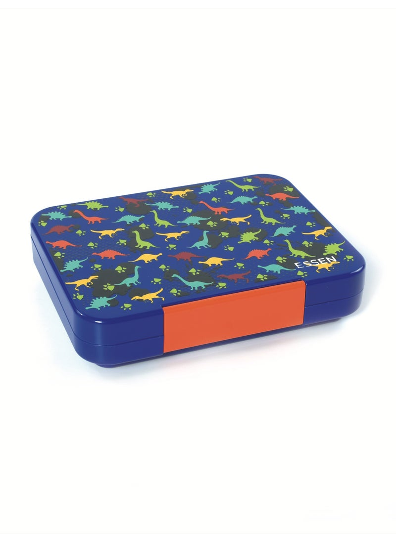 ESSEN Bento Large Lunch Box for kids boys - Blue Dinosaur - Image 2