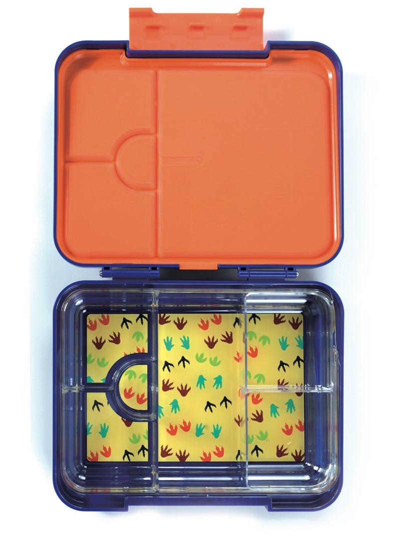 ESSEN Bento Large Lunch Box for kids boys - Blue Dinosaur - Image 4