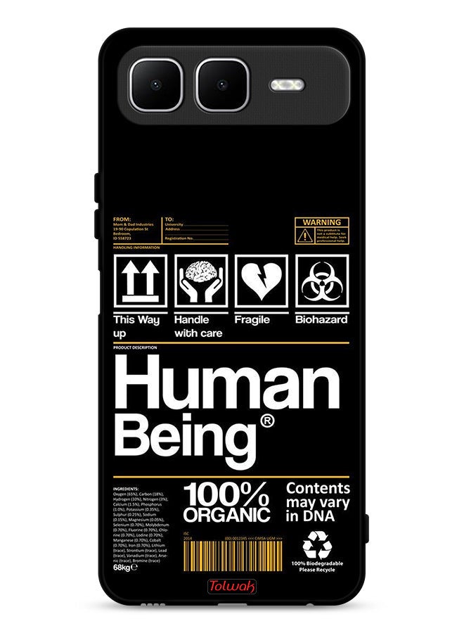 Tolwak Infinix Smart 10 Plus Protective Case Cover Human Being Sticker