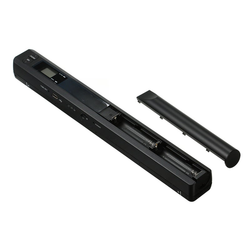 Portable Document Scanner: Silver, 3-Second Fast Scanning, 300/600/900 DPI Emulational Image - 32G SD Card Support, Plug And Play, Handheld Mini Scanner for On-The-Go Document & Book Scanning - Image 4