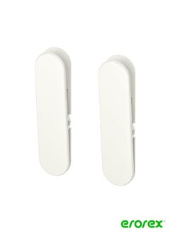 Generic 2 Pcs Clip white  - Image 1