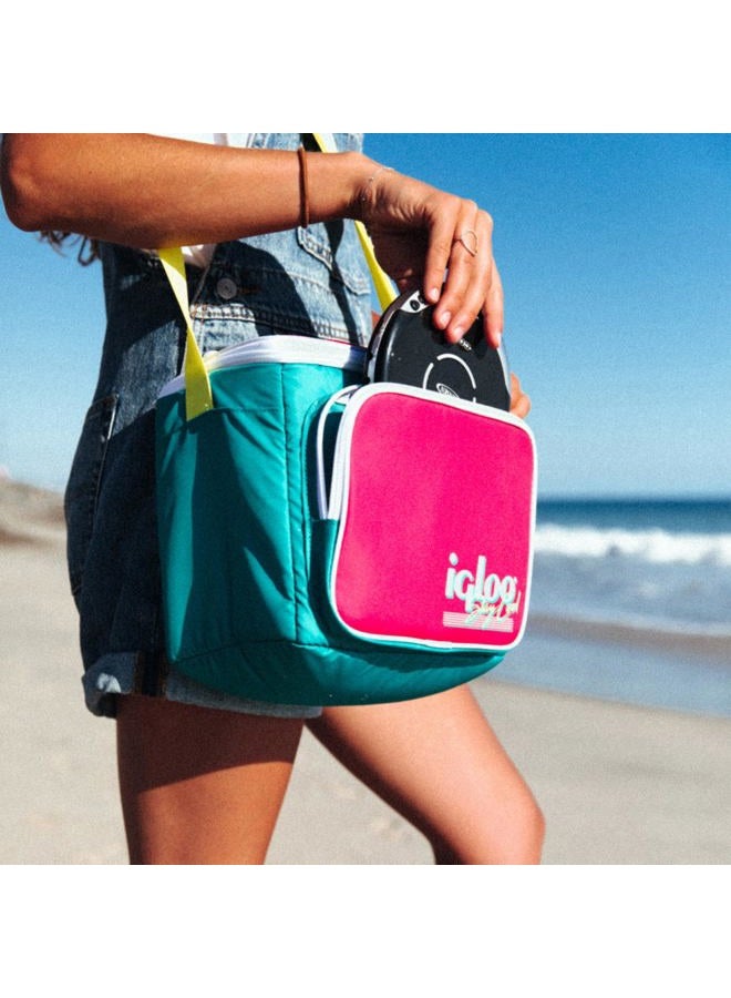 Igloo Retro Cooler, Flat-Knit, Neon - Image 4