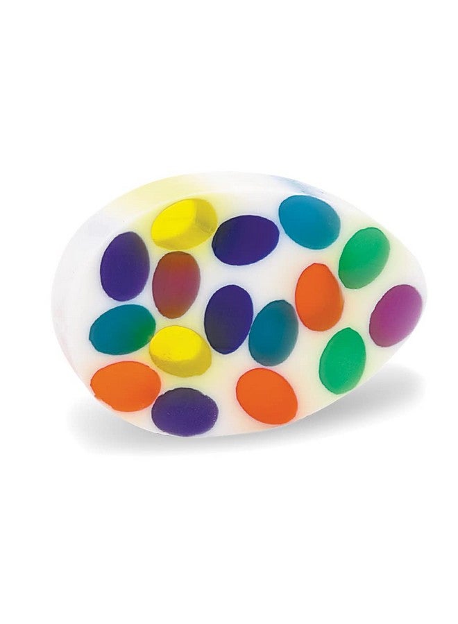 Primal Elements Glycerin Bar Soap Easter Soap Helps All Skin Types Sensitive Oily & Dry Skin No Parabens Vegan Gluten Free 100% Vegetable Base(Jelly Beans) - Image 1