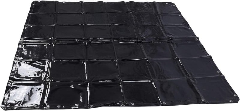 Sorandy 1.74x1.74m/5.7x5.7ft Spacious Coverage Area Welding Screen with Cable Ties, Safety Welding Curtain, Curtain Screens for Workshop Industrial - Image 2