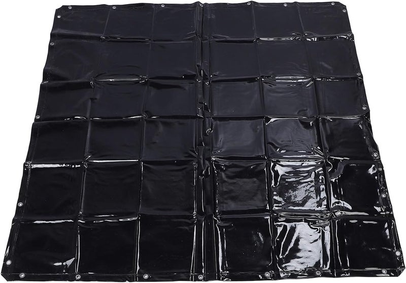 Sorandy 1.74x1.74m/5.7x5.7ft Spacious Coverage Area Welding Screen with Cable Ties, Safety Welding Curtain, Curtain Screens for Workshop Industrial - Image 1