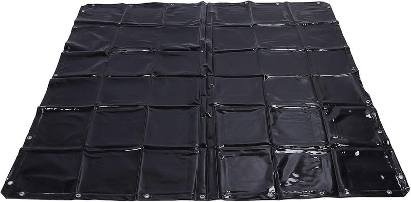 Sorandy 1.74x1.74m/5.7x5.7ft Spacious Coverage Area Welding Screen with Cable Ties, Safety Welding Curtain, Curtain Screens for Workshop Industrial - Image 3