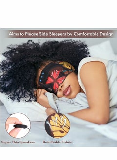 Excefore Sleep Headphones Wireless, Floral Bluetooth Sports Headband with Ultra-Thin HD Stereo Speakers Perfect for Sleeping, Workout, Jogging, Yoga, Insomnia, Air Travel, Meditation  - Image 4