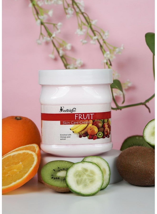FEELHIGH Combo Fruit Face Cream 500ml with Natural Fruit Extract and Coffee Gel Face Scrub 500ml Pack of 2 for Men and Women - Image 5