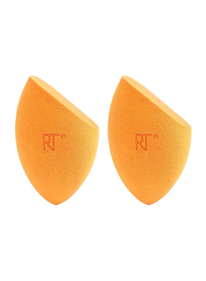 REAL TECHNIQUES 2-Piece Miracle Complexion Sponge-Packaging Vary Orange - Image 2