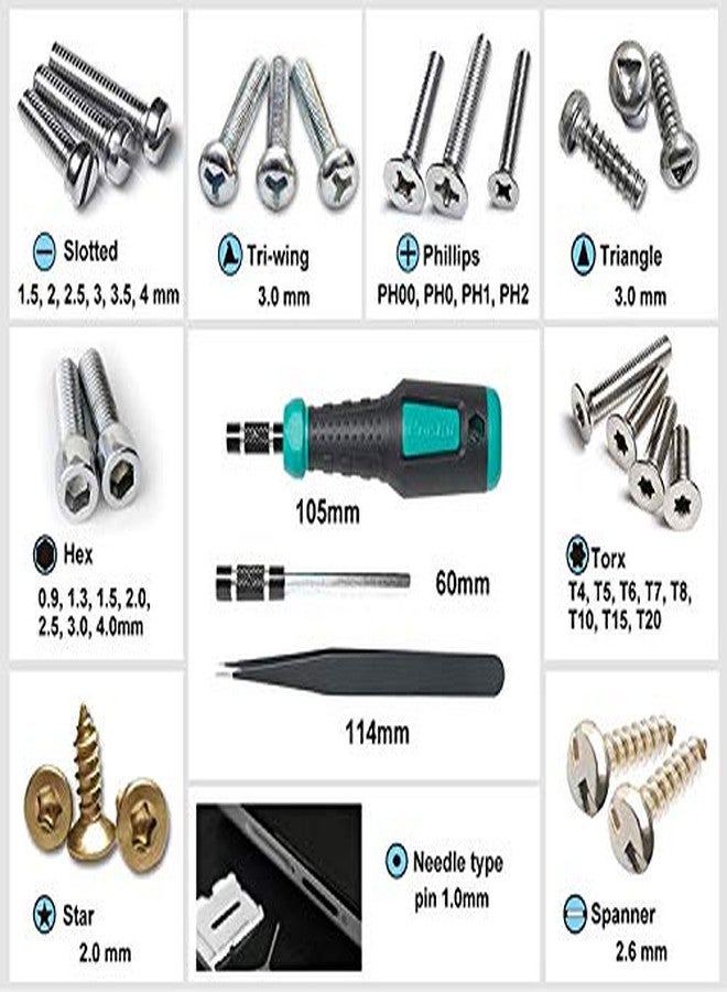 Proskit SD-9826, 33 in 1 Precision Electronic Screwdriver Set - Image 4