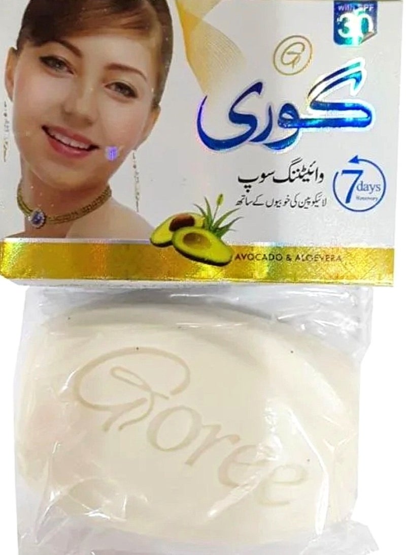 جوري صابون تبييض البشرة بالليكوبين أبيض 100جرام