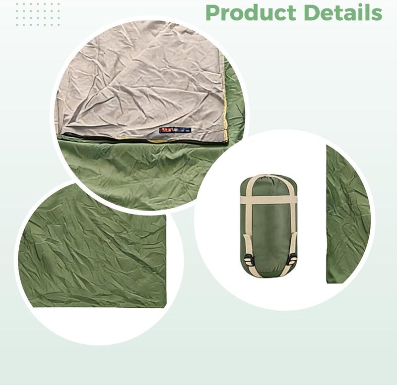 Backpacking Sleeping Bag for Adults, 74.8 X 29.5 in, Lightweight Sleeping Bag, Portable and Machine Washable - Image 4