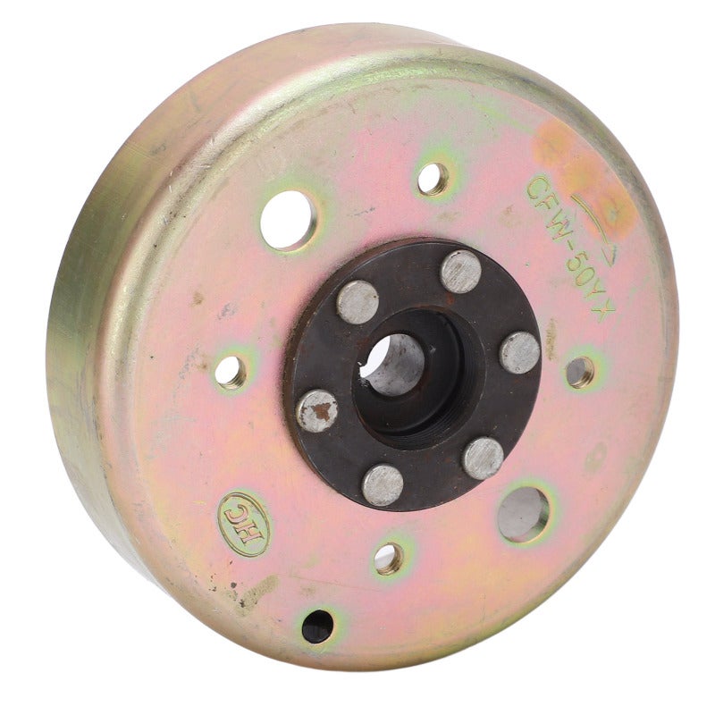 GY6 Stator Flywheel High Strength Steel Alloy for 50 60 80cc Engine - Stable Performance Scooter Flywheel - Durable Rust Resistant Magneto Flywheel for Go Karts ATV UTV Motorcycles - Image 3