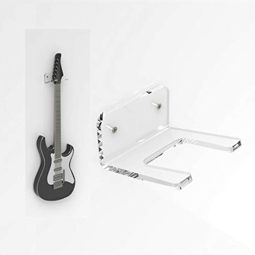 LEILIN guitar wall mount guitar wall hanger guitar stand|Acrylic Wall Mount Rack for Guitar Violin Ukulele-1 pieces - Image 1